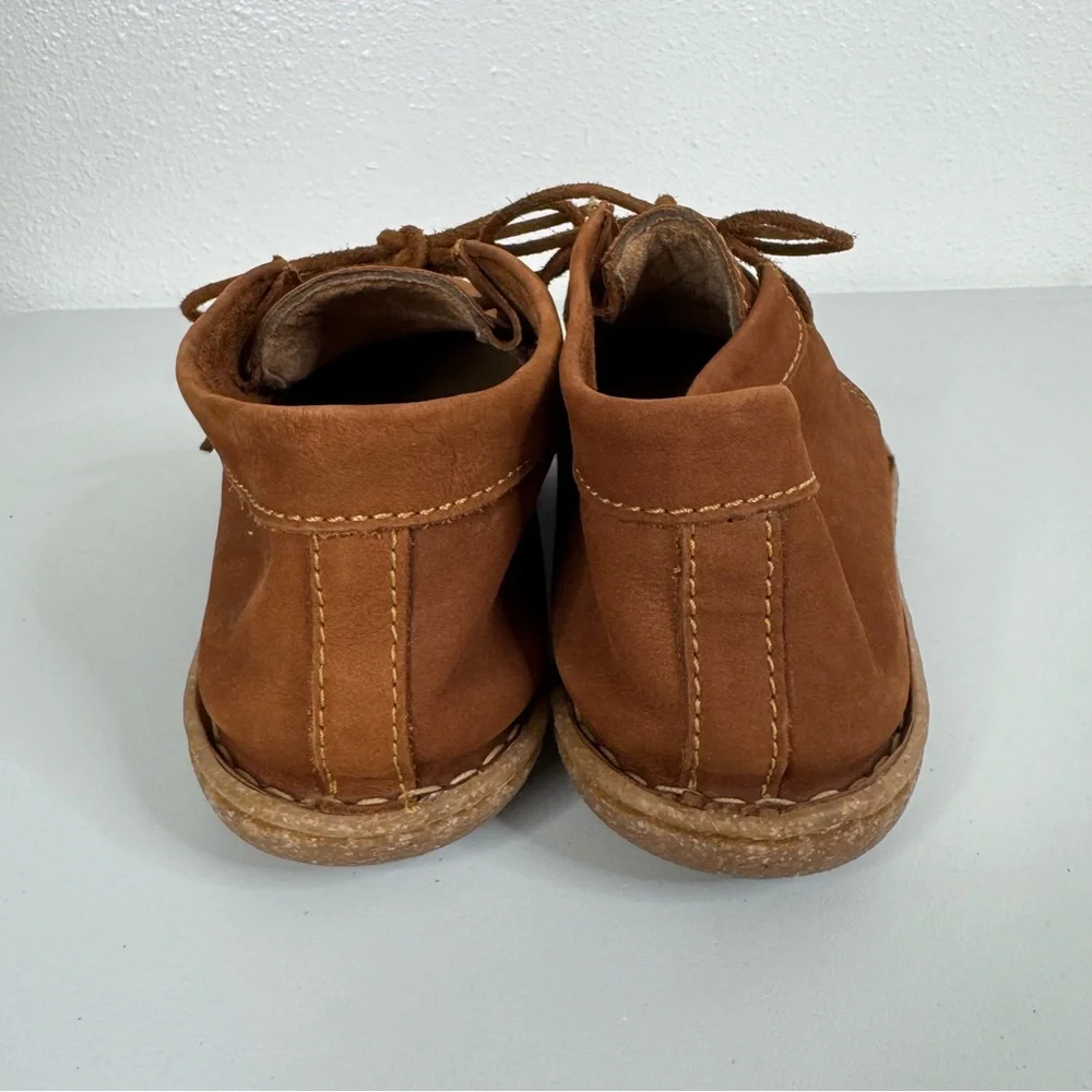 Born Nuala II Brown Leather‎ Chukka Boots Size 10